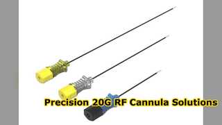 高度な神経処置用の使い捨て 20G RF カニューレ