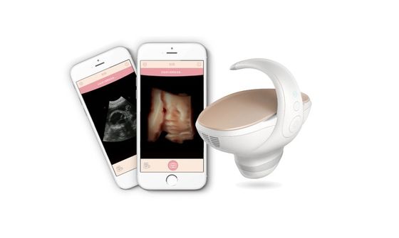 購入 CE 承認済み 3D/4D ハンドヘルド胎児超音波スキャナー60°広角凸面プローブを備えたポータブル妊娠画像ソリューション online manufacture