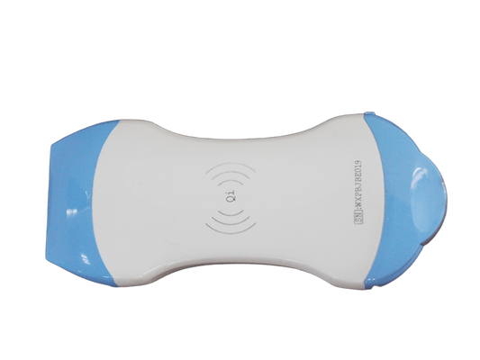 購入 POCUS および獣医画像用デュアルヘッド マイクロ コンベックス & リニア トランスデューサーを備えた 128 素子ワイヤレス ハンドヘルド超音波プローブ online manufacture