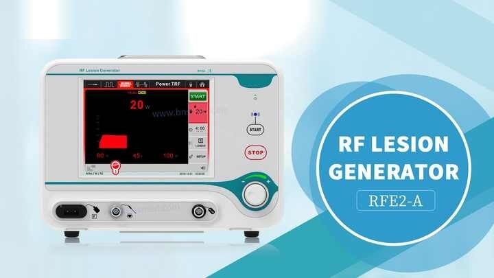 MDR CE 1 チャンネル RF 病変高周波電気外科発電機疼痛管理インピーダンス監視