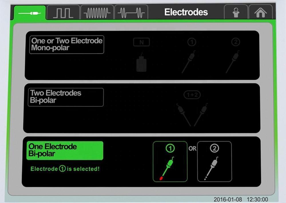 2チャネル RF 病変発生器 痛み管理用の MDR CE とインペデンスモニタリングと熱電波周波数モード